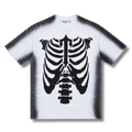 T star shirt bones white