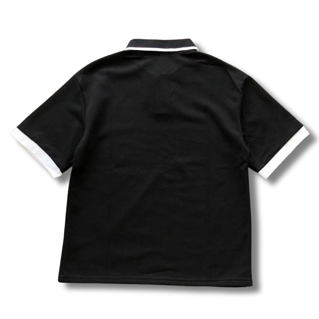 T star shirt polo black