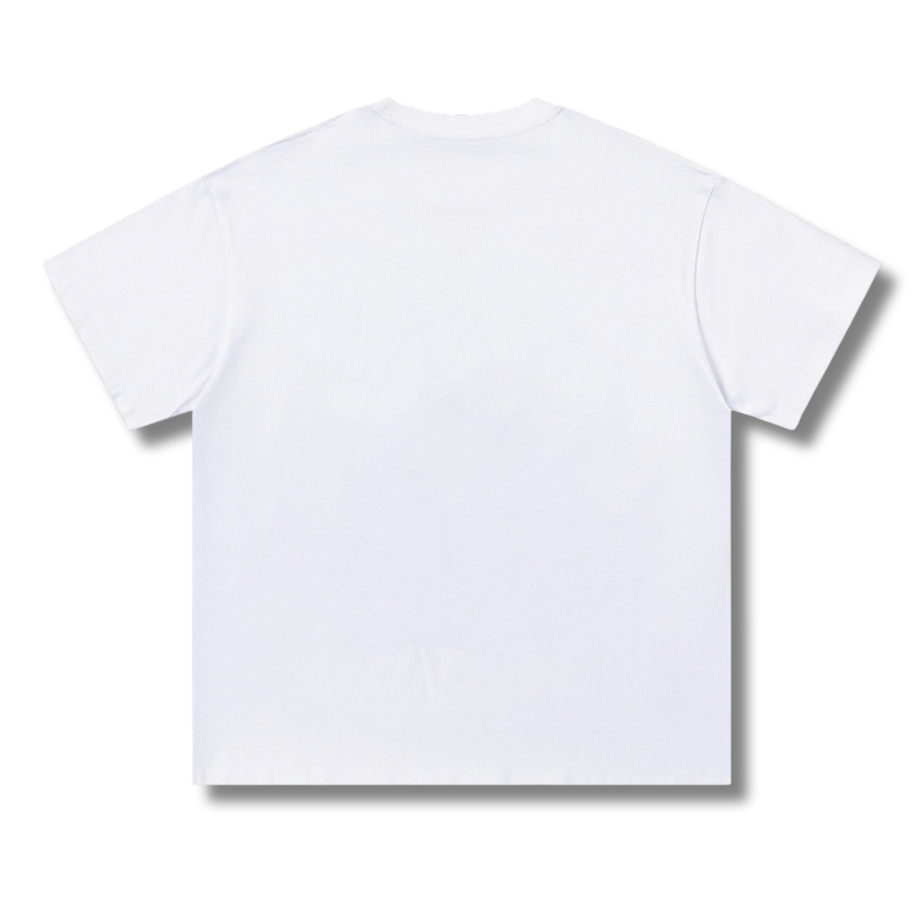 T star shirt hardy white