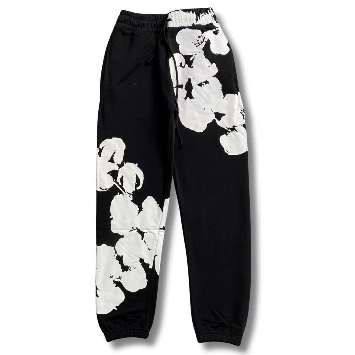 D Tears Pants black w white