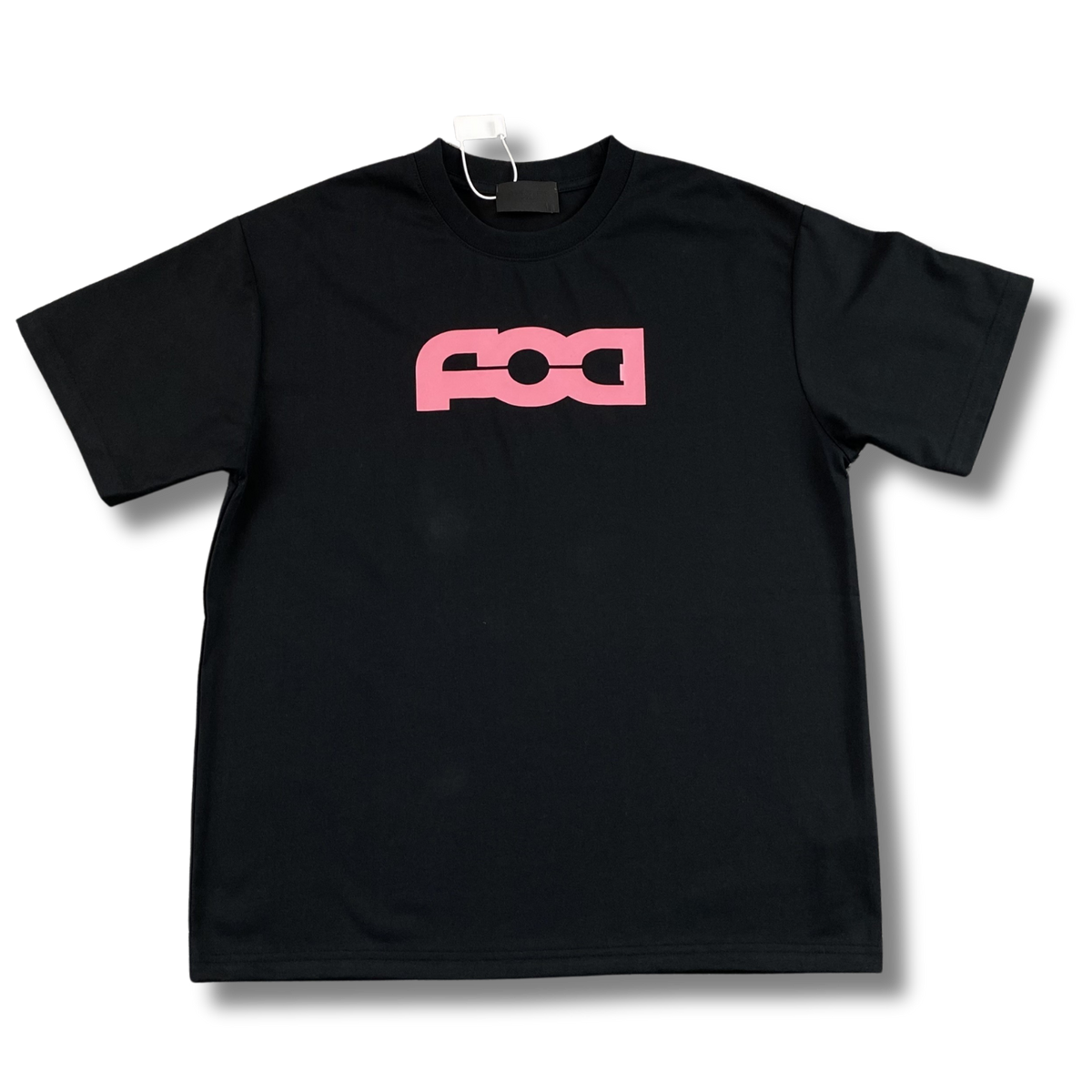 FOG T-Shirt pink w black