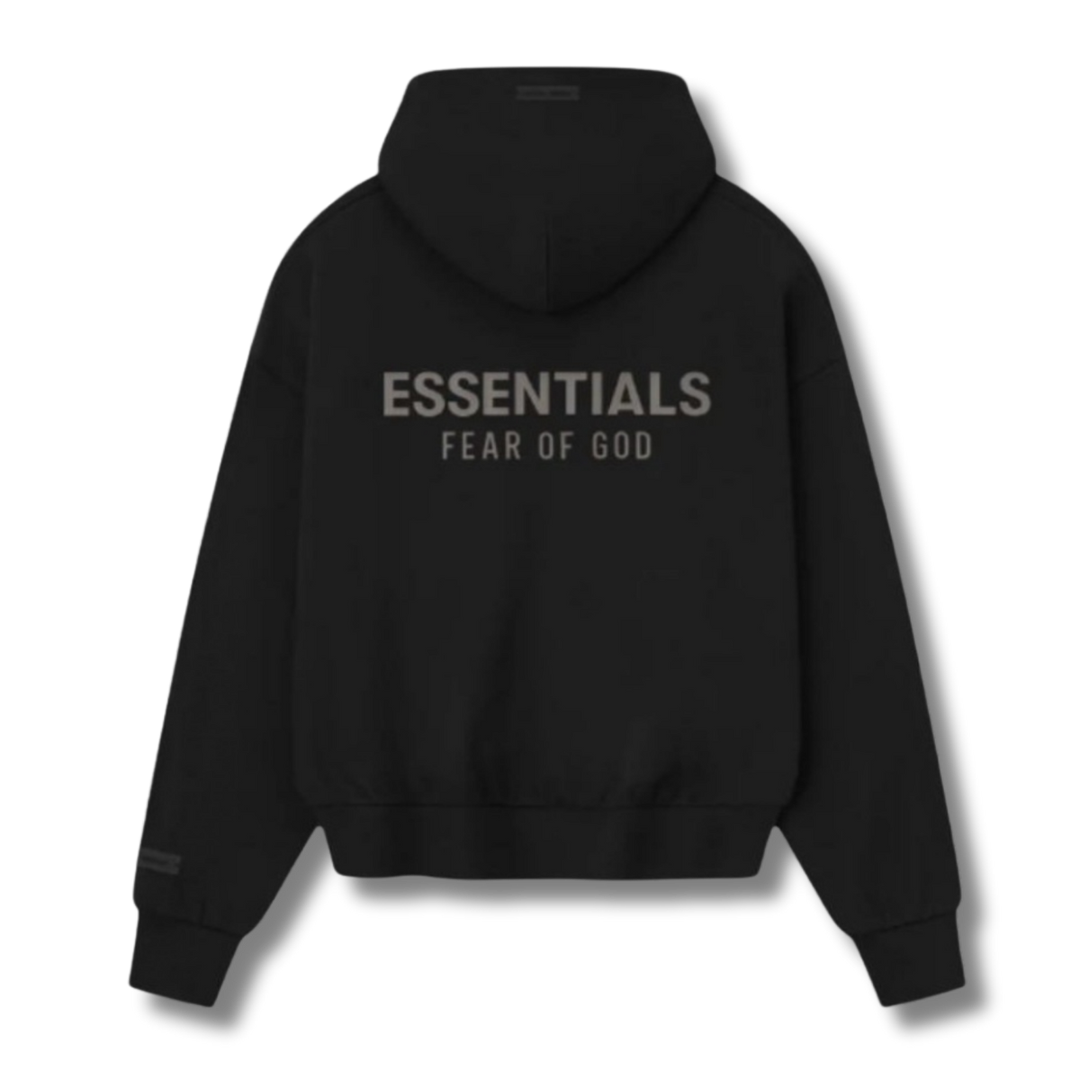 FOG zip up Hoodie black