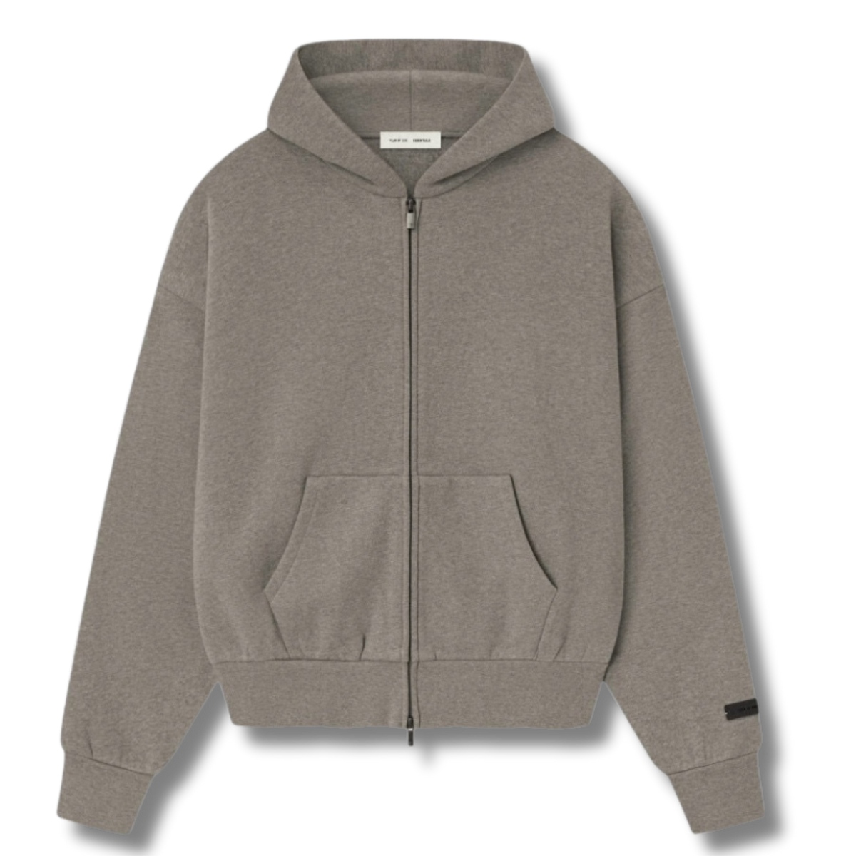 FOG zip up Hoodie gray