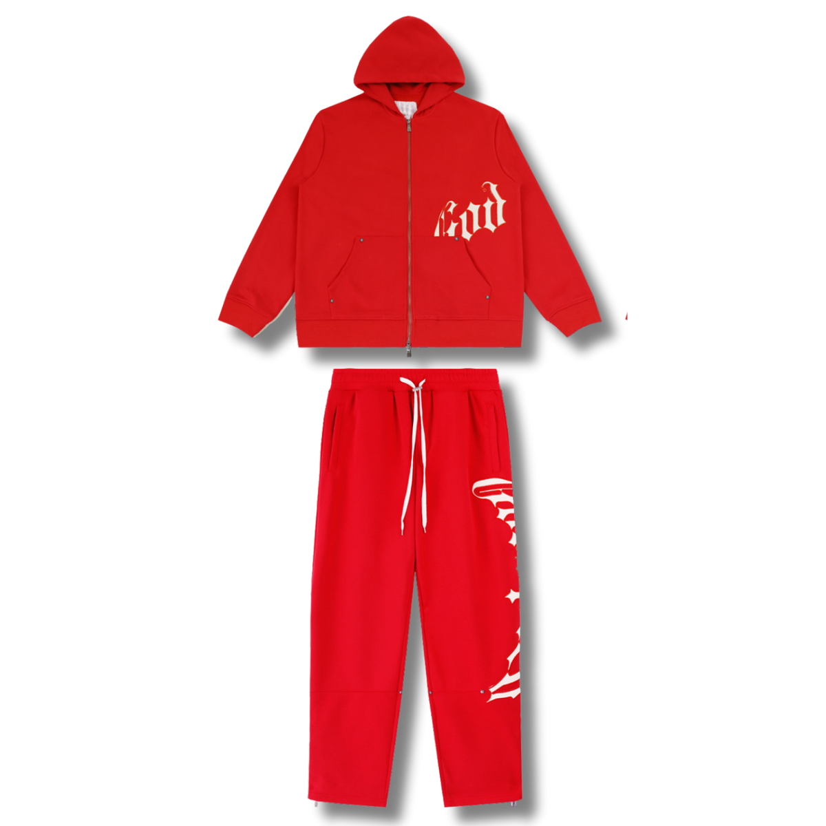 G Speed Tracksuit red