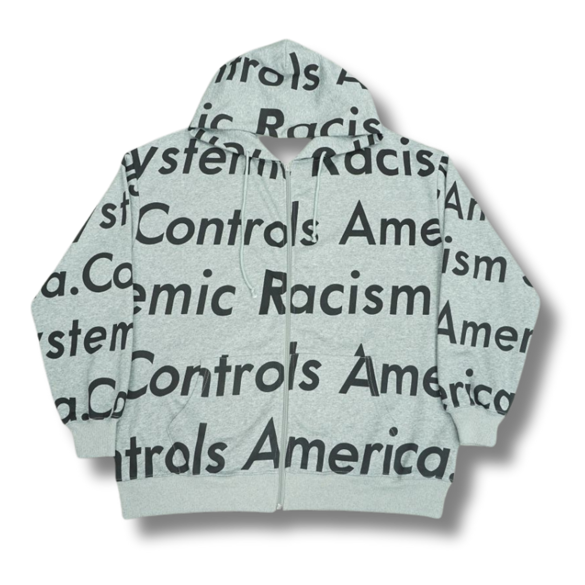 D Tears zip up Hoodie classic