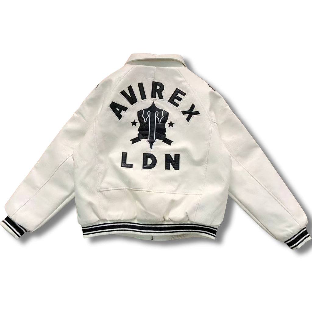 T Star Jacket school white