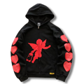 T Star zip up Hoodie love
