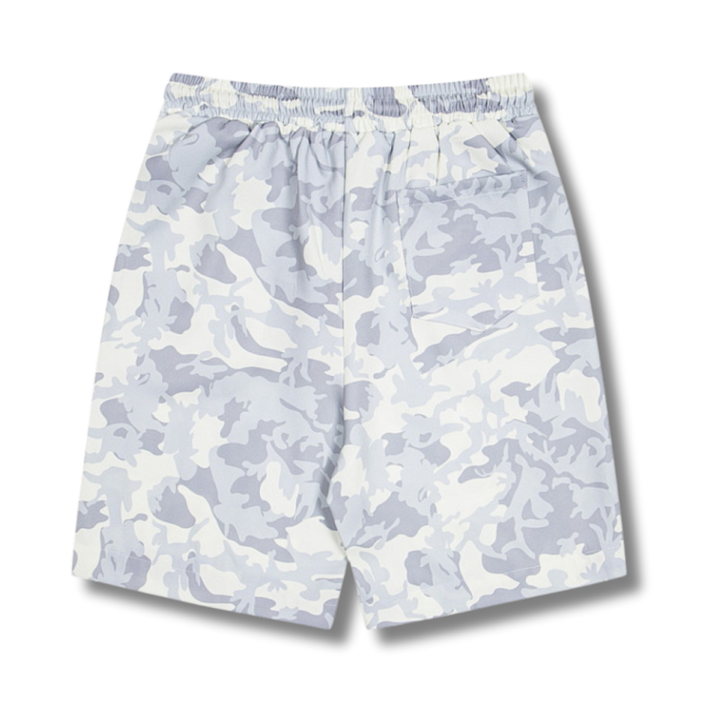 T Star shorts army white