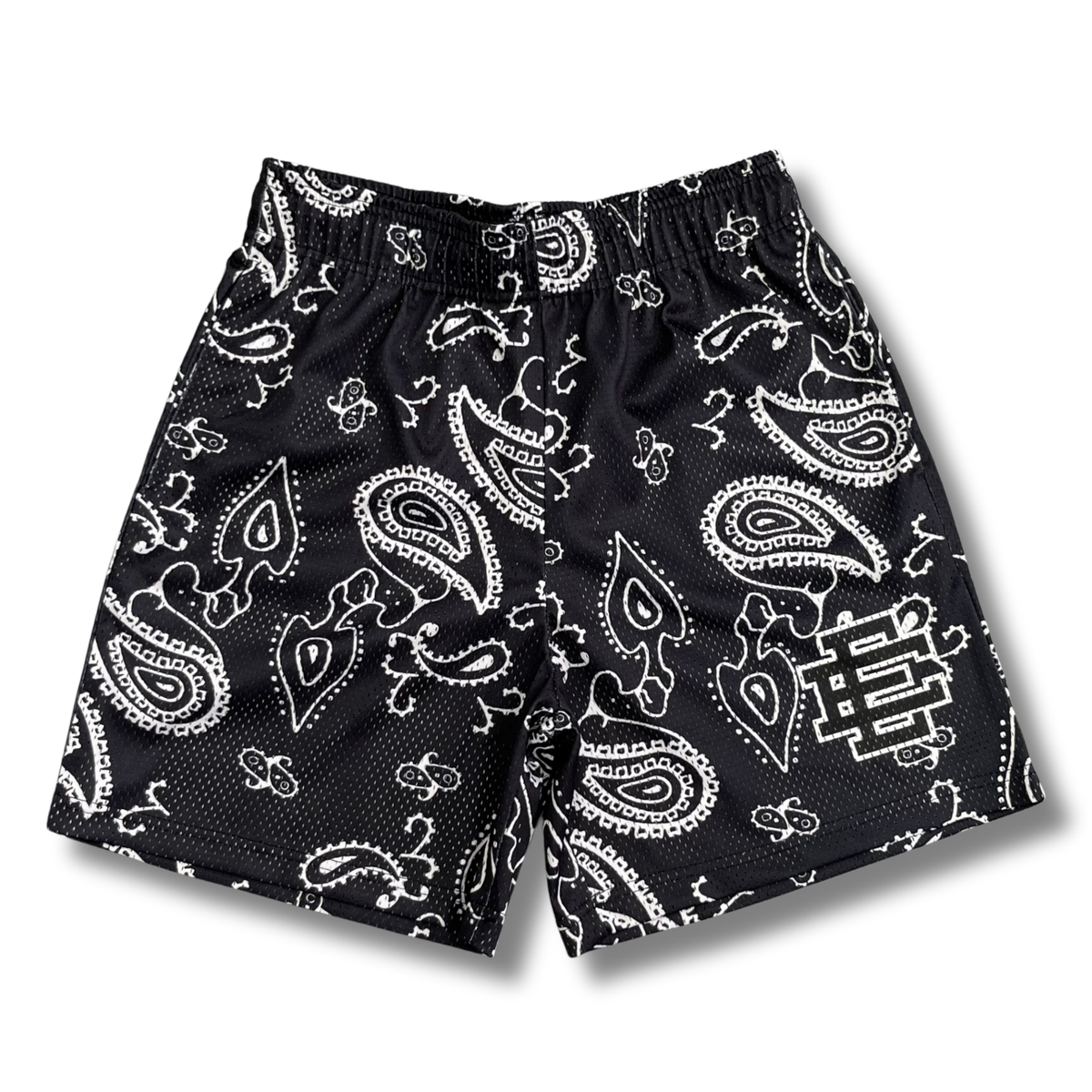 Eric E shorts basic Paisley black