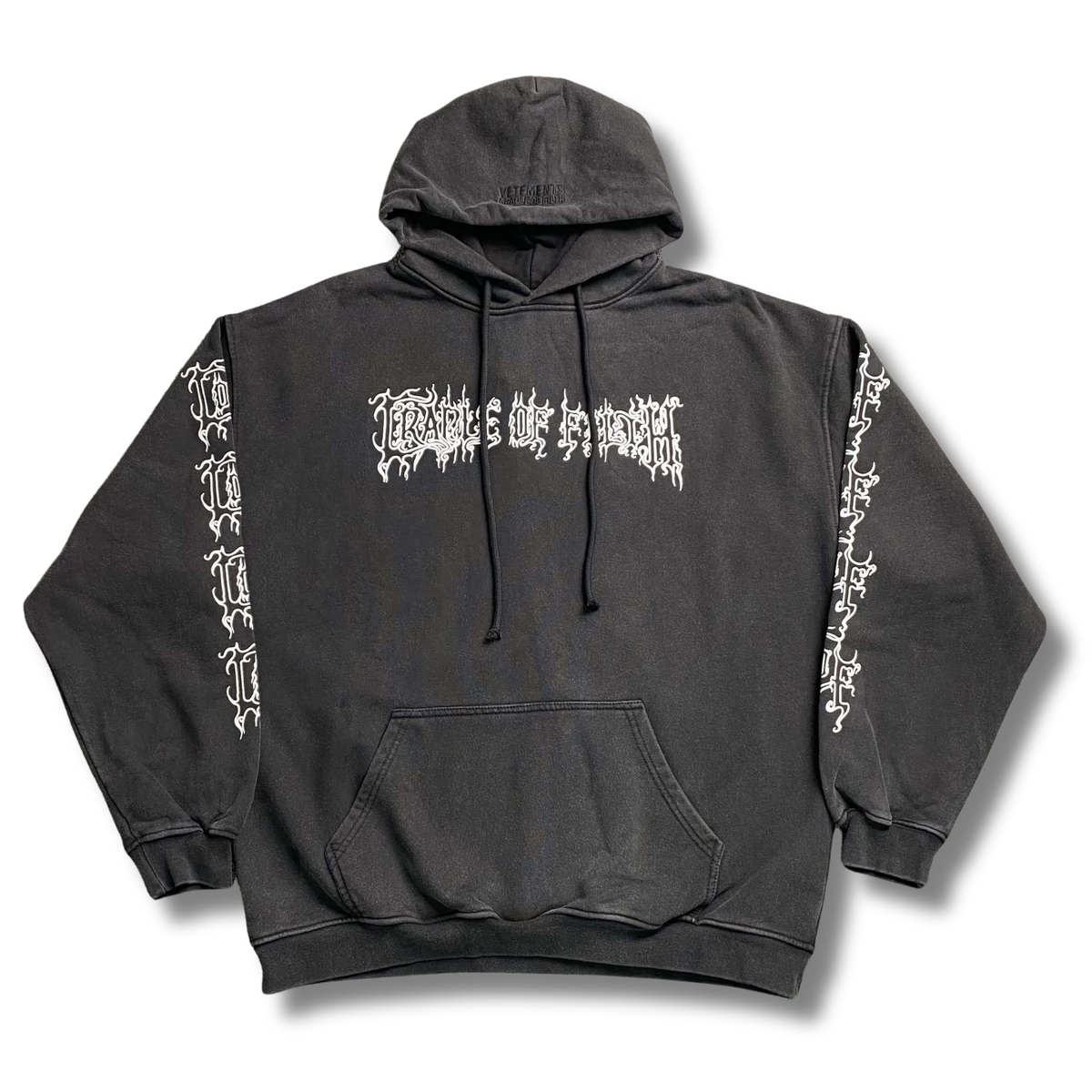 Ments Scribble Hoodie Grey