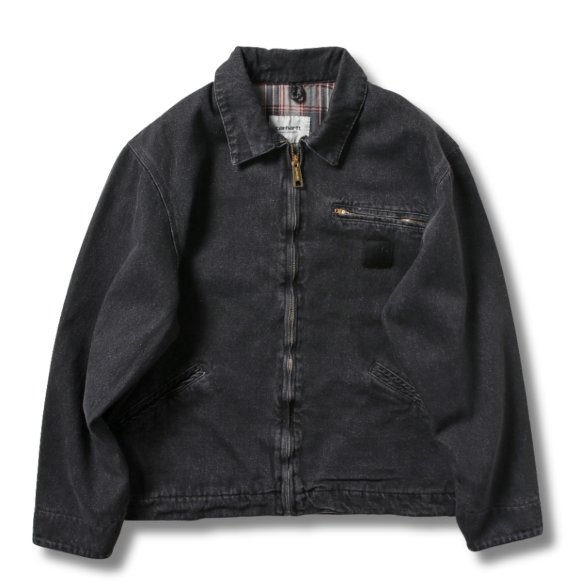 Black Car Denim Jacket