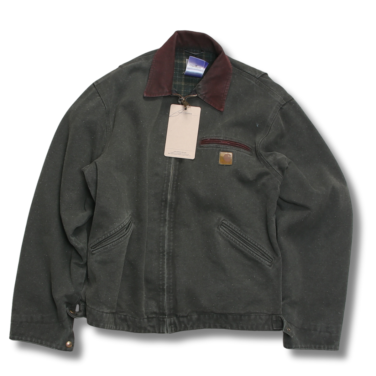 Green Car Denim Jacket
