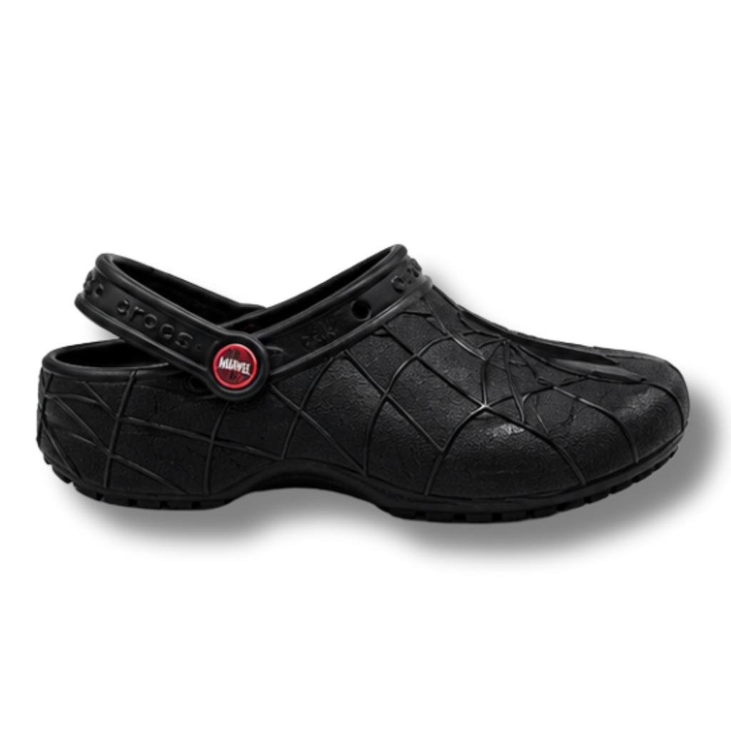 Black Spider Crrocs