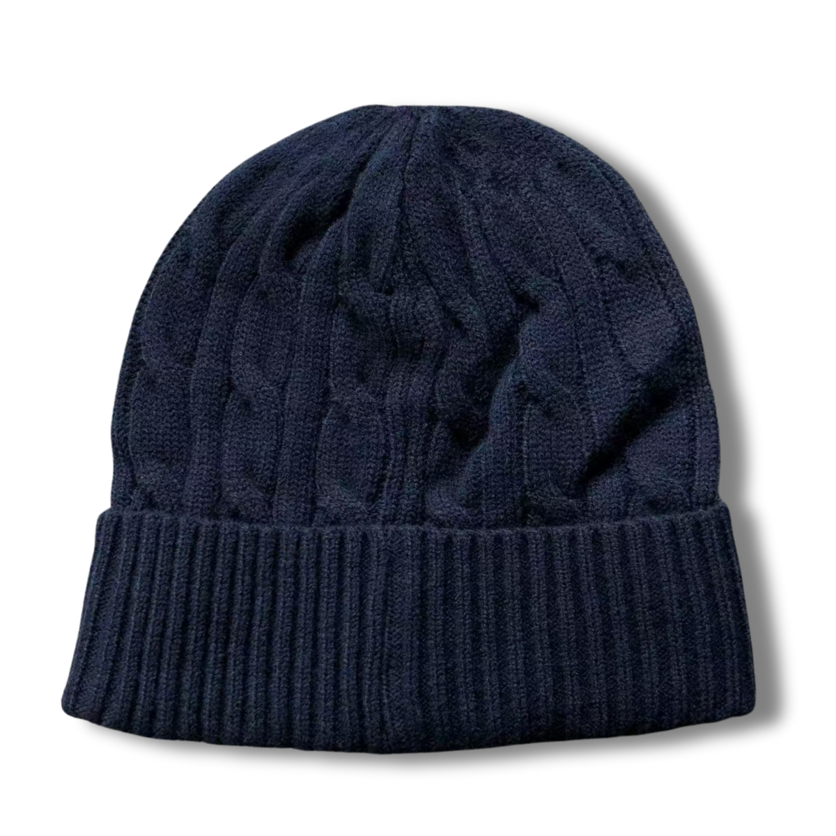 Ralph L Beanie Navy Blue