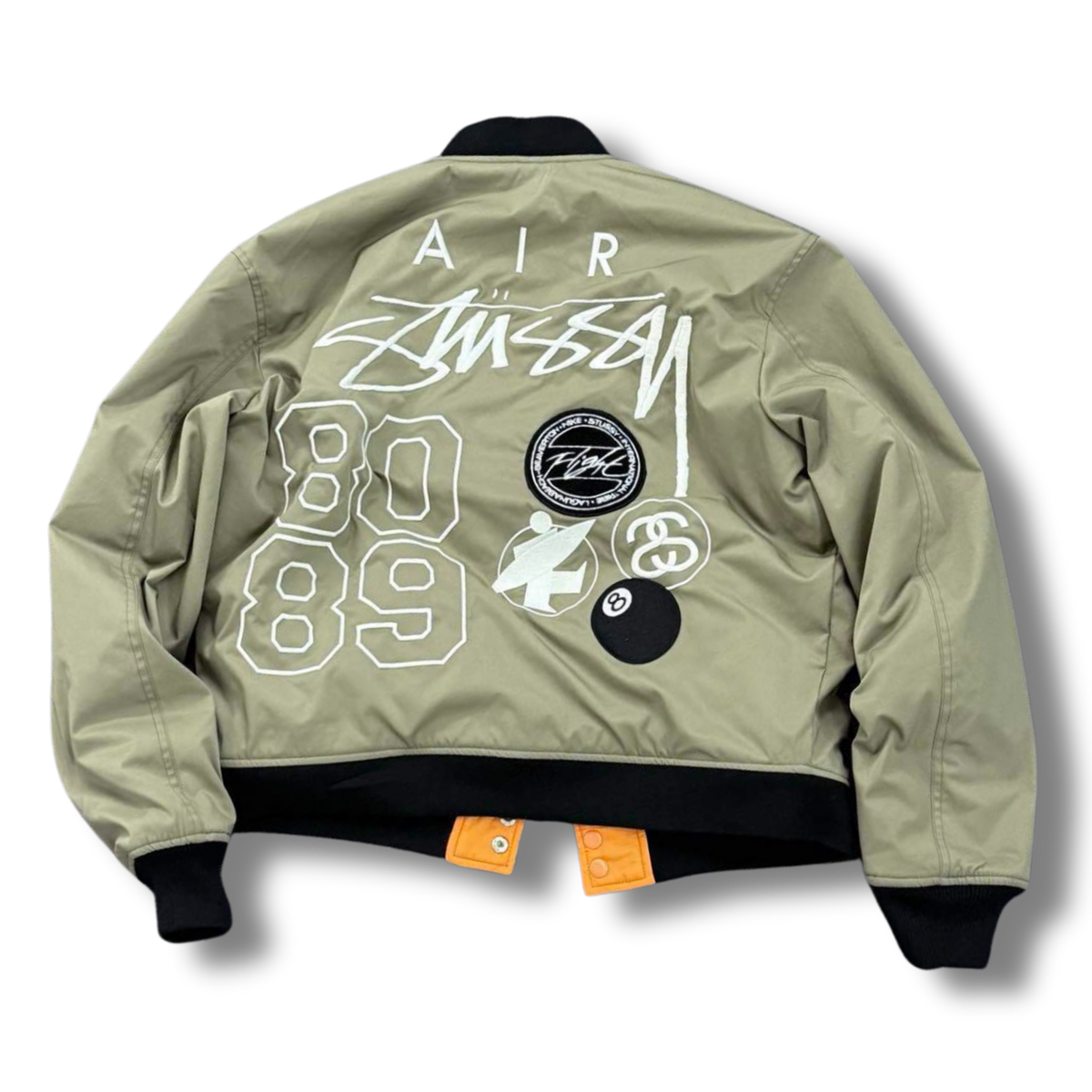 Nice Jacket Green w Orange