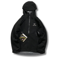 Arc' Jacket Black with Silver inside