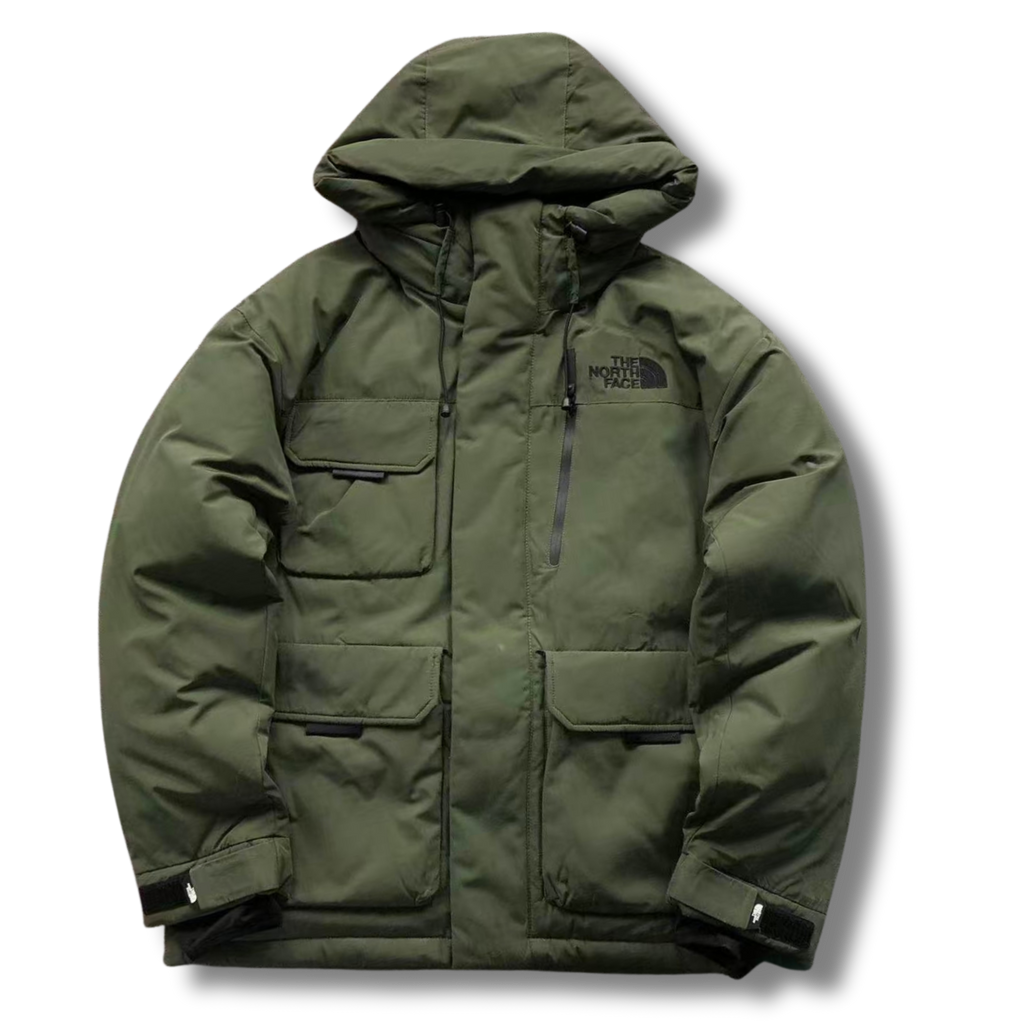 The N Face Jacket Dark Green