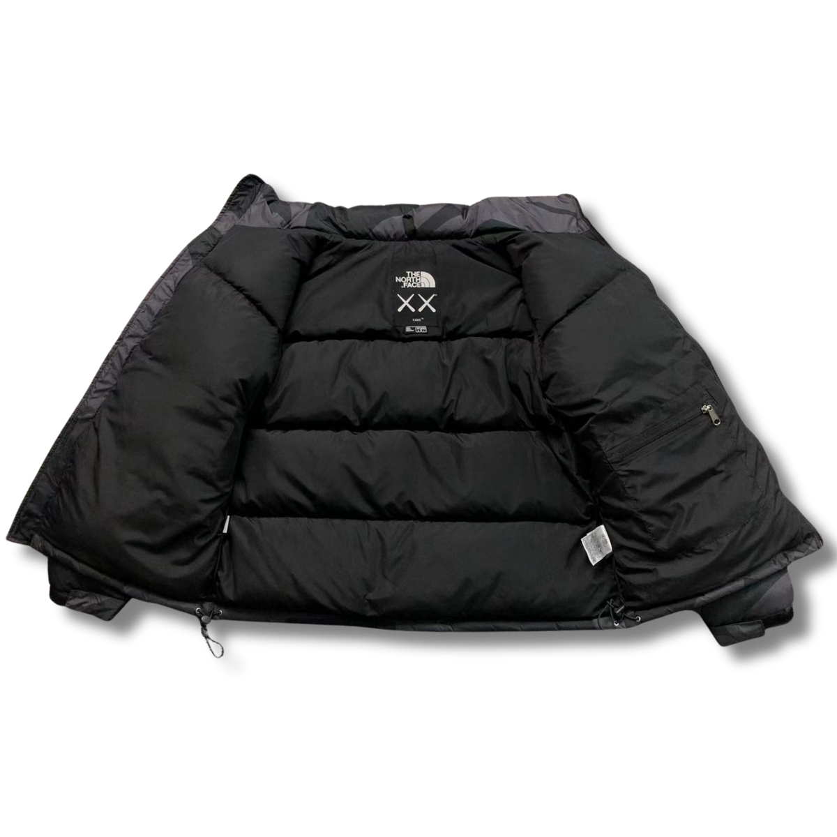 The N Face Jacket Black w Gray