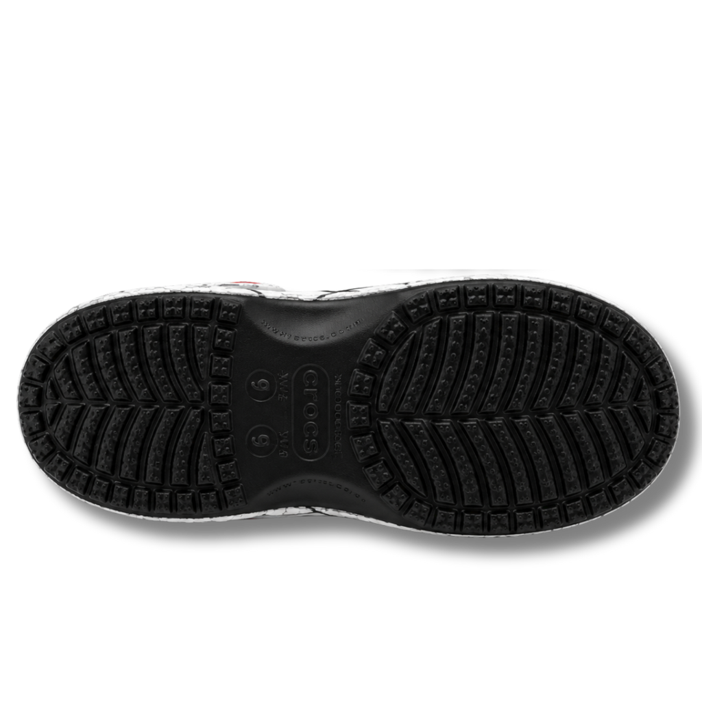 White Spider Crrocs