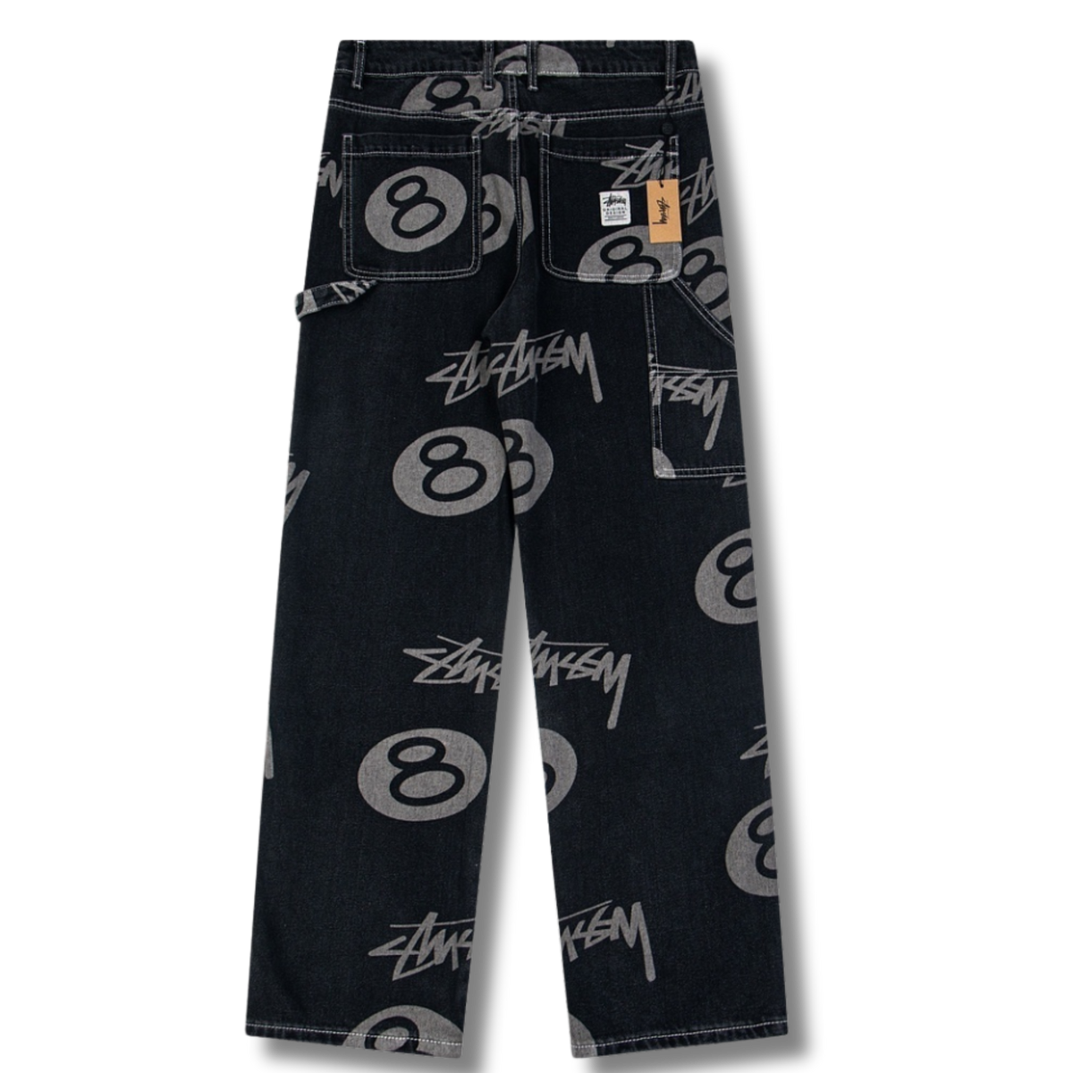 Stu 8 Ball Jeans Black