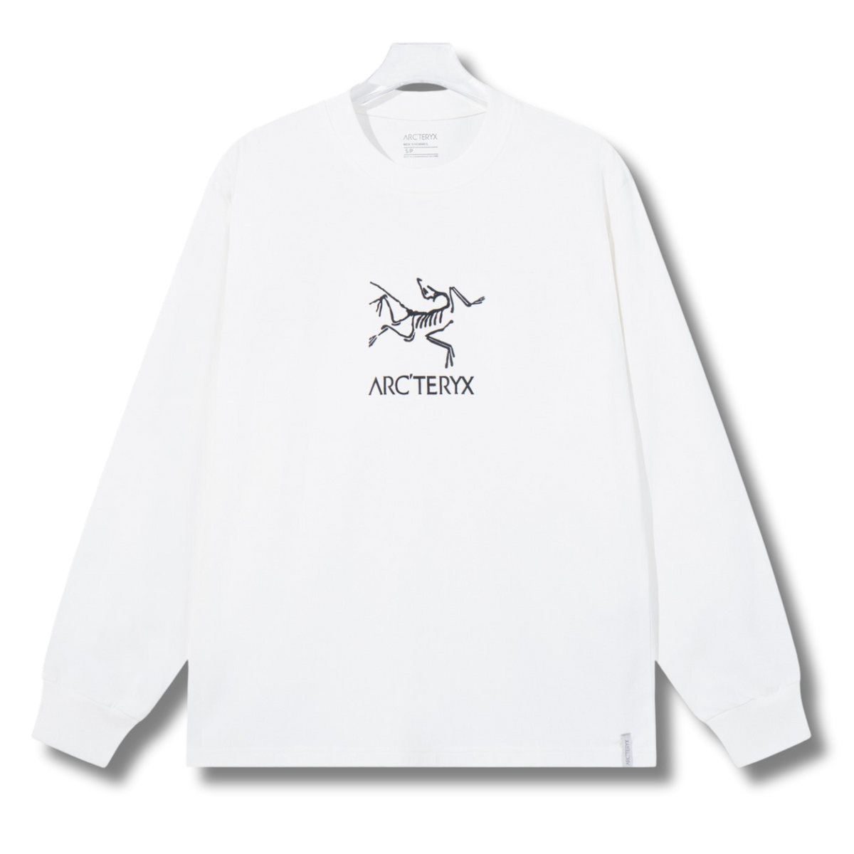 Arc' Sweater White w Black elements