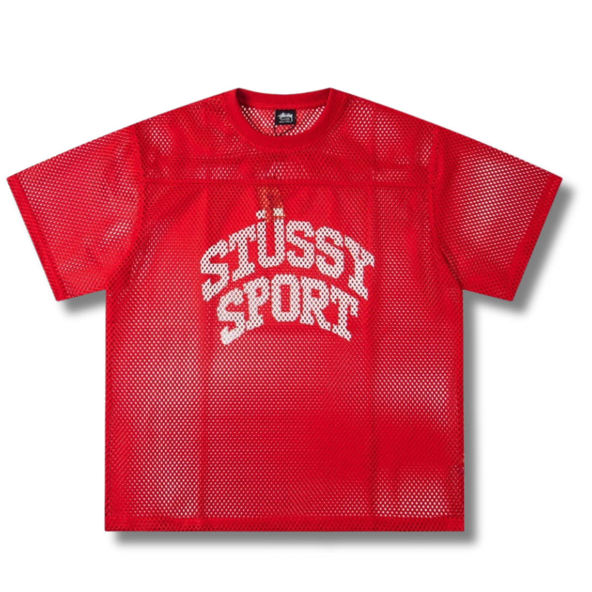 Stu T-Shirt Mesh Red