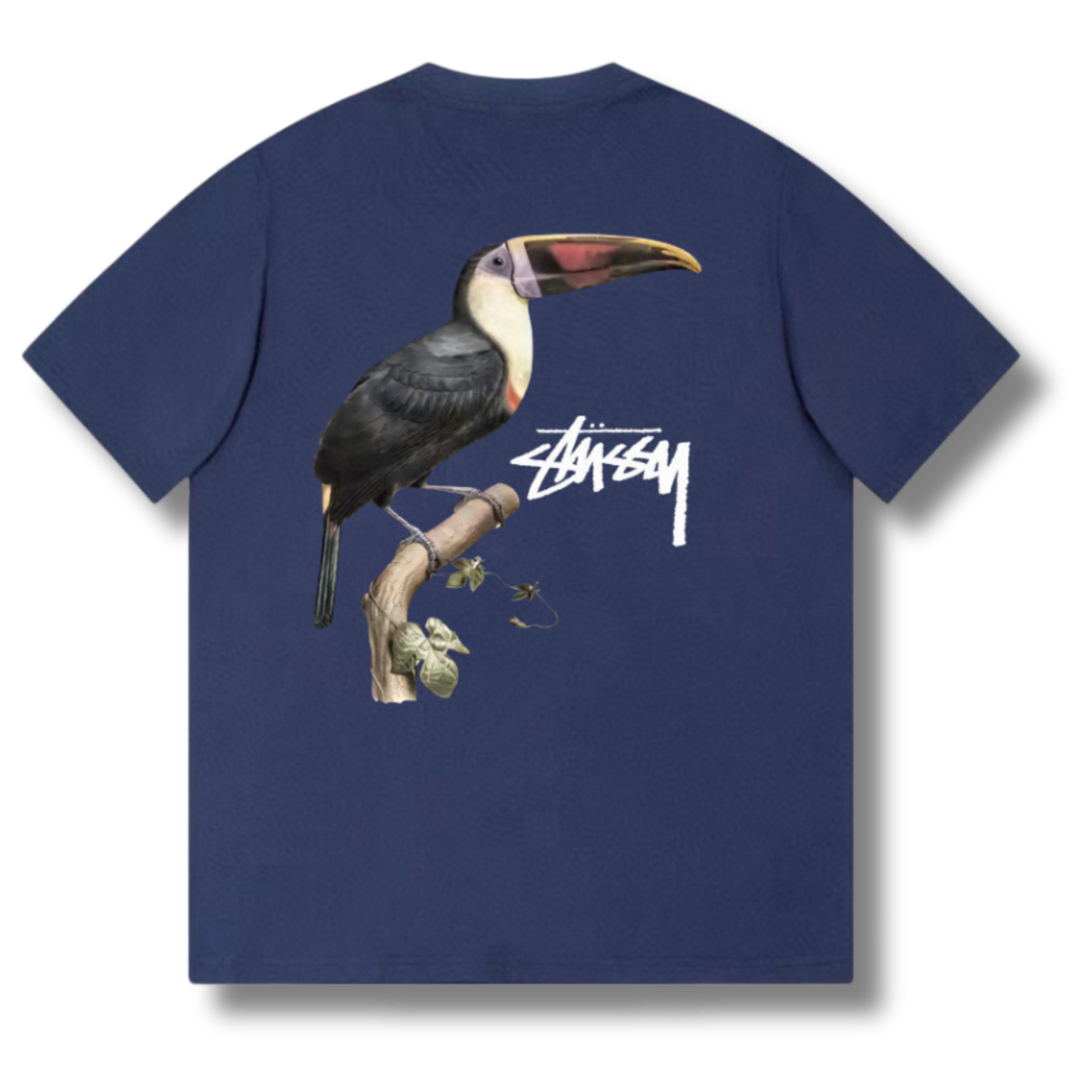 Stu T-shirt Pelican Blue