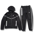 Nice Tech Set Black w Reflective lines